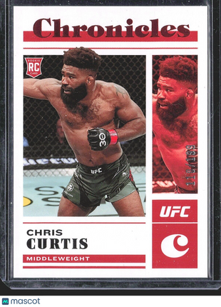 2023 Chris Curtis Chronicles Rc Red /199 #75 UFC