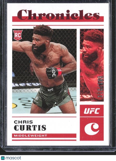 2023 Chris Curtis Chronicles Rc Red /199 #75 UFC