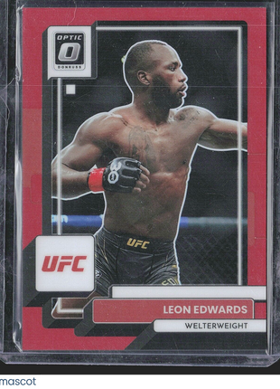 2023 Leon Edwards Optic Red /199 #3 UFC