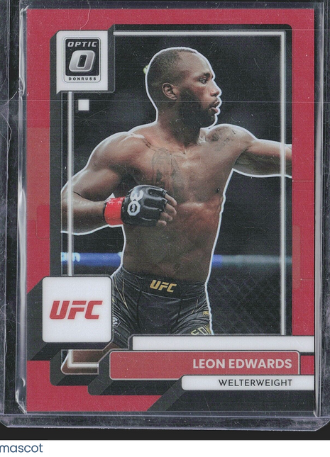 2023 Leon Edwards Optic Red /199 #3 UFC