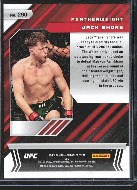 2023 Jack Shore Chronicles XR Red /199 #290 UFC