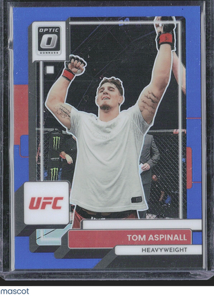 2023 Tom Aspinall Optic Blue /99 #37 UFC