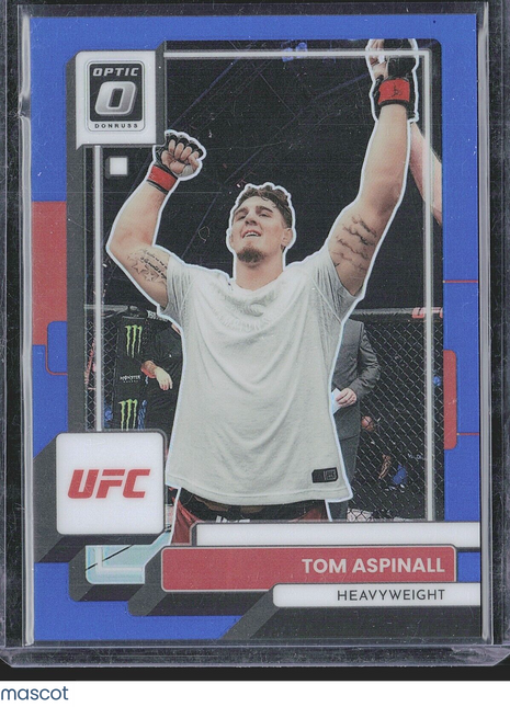 2023 Tom Aspinall Optic Blue /99 #37 UFC