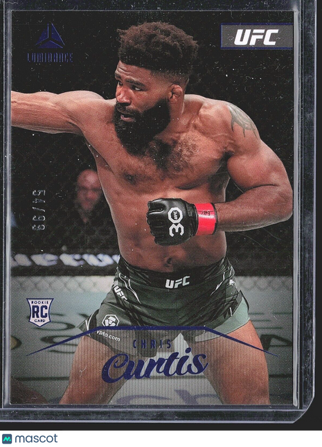 2023 Chris Curtis Chronicles Luminance Rc /99 #155 UFC