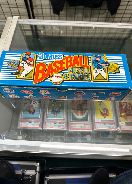 MLB 1989 Donruss Baseball factory set box