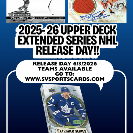 2025-26 EXTENDED SERIES NHL HOBBY HALF CASE PYT BREAK