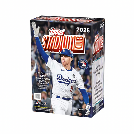 MLB 2025 Topps Stadium Club Baseball Value Box