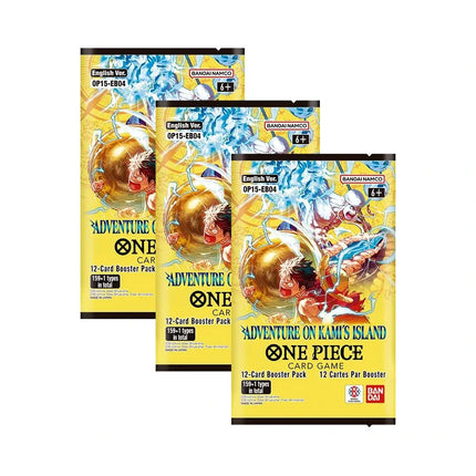 One Piece Tcg: Adventure On Kami's Island Booster Box (Op-15 - Eb-04) - 24 Packs