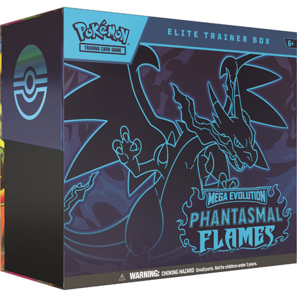 Pokemon Trading Card Game: Mega Evolution— Phantasmal Flames Elite Trainer Box