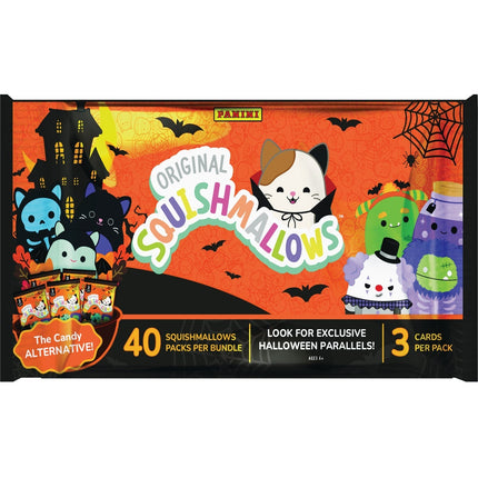 NSP 2025 Panini Squishmallows Halloween Treat Pack Trading Card Bundle