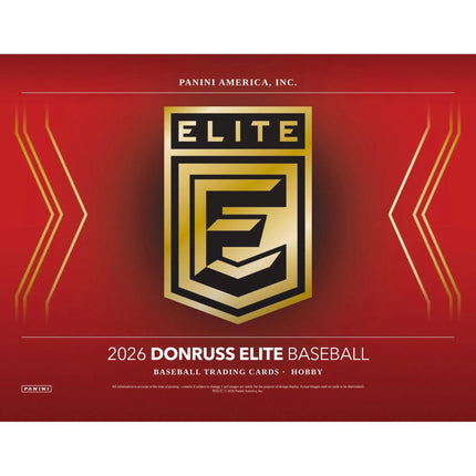 MLB 2026 Donruss Elite Baseball Hobby Box