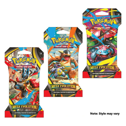 Pokemon Mega Evolution Sleeved Booster Pack