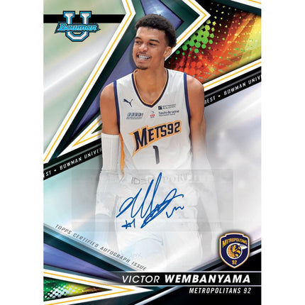 NCAA Topps 2022/23 Bowman's Best University Basketball Hobby Box