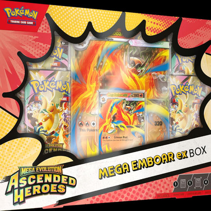 Pokemon Mega Evolution Ascended Heroes EX Box