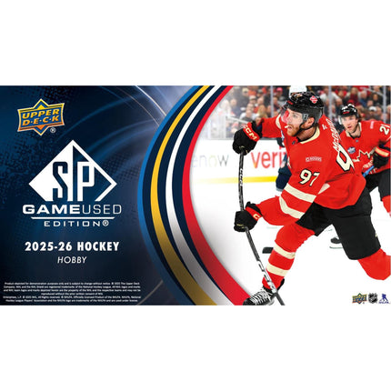 NHL 2025-26 Upper Deck SP Game Used Hockey Hobby Box