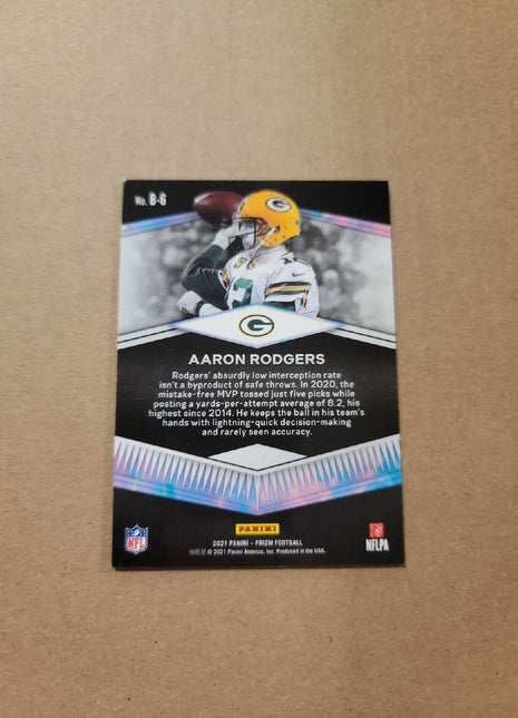 2021 Aaron Rodgers Prizm Brilliance #b-6 Packers