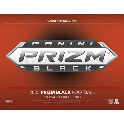 NFL 2025 Panini Prizm Black Football Hobby Box