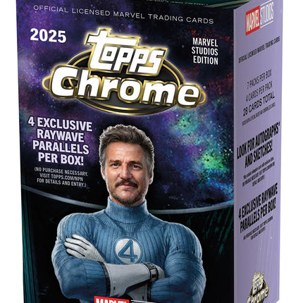 MCU 2025 Topps Chrome Marvel Studios Value Box