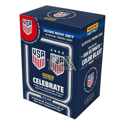 SOCCER 2026 Panini USA Soccer Trading Card Blaster Box