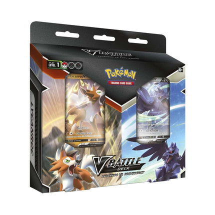 Pokemon V Battle Deck Lycanroc & Corviknight Card Game