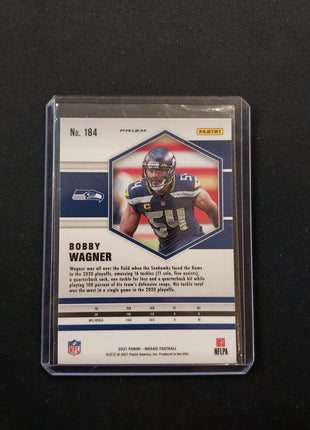 2021 Bobby Wagner Mosaic Green Prizm #184 Seahawks