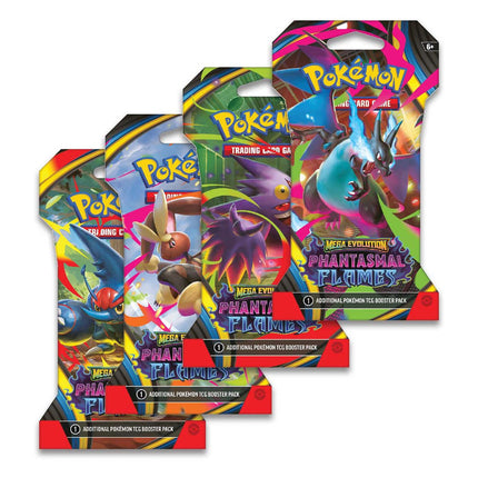 Pokemon TCG: Mega Evolutions - Phantasmal Flames Sleeved Booster