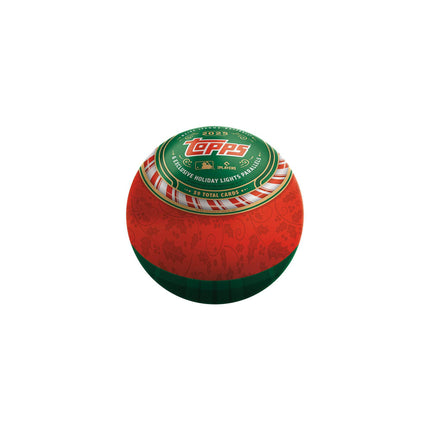 MLB 2025 Topps Holiday Baseball Tin