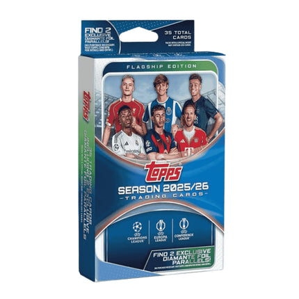 SOCCER 2025-26 Topps UEFA Club Competitions Soccer Hanger Box