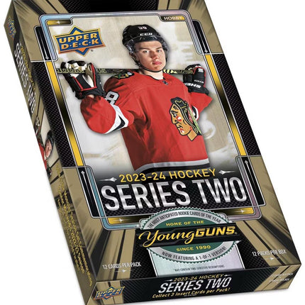 NHL 2023-24 Upper Deck Series Two Hockey Hobby Box