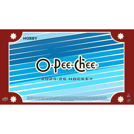 NHL 2025-26 Upper Deck O-Pee-Chee Hockey Hobby Box
