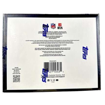 NFL 2025 Topps Signature Class Football Hobby Jumbo Box
