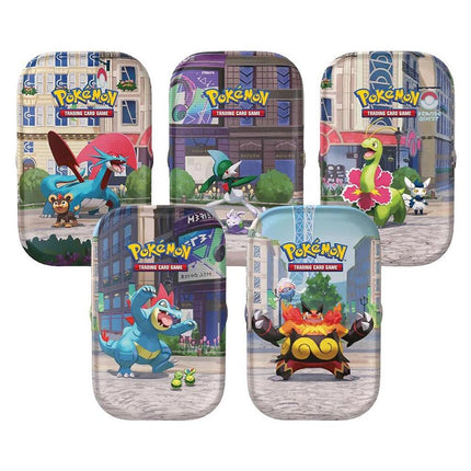 Pokemon Scarlet & Violet Lumiose City Mini Tin [Feraligatr & Budew]
