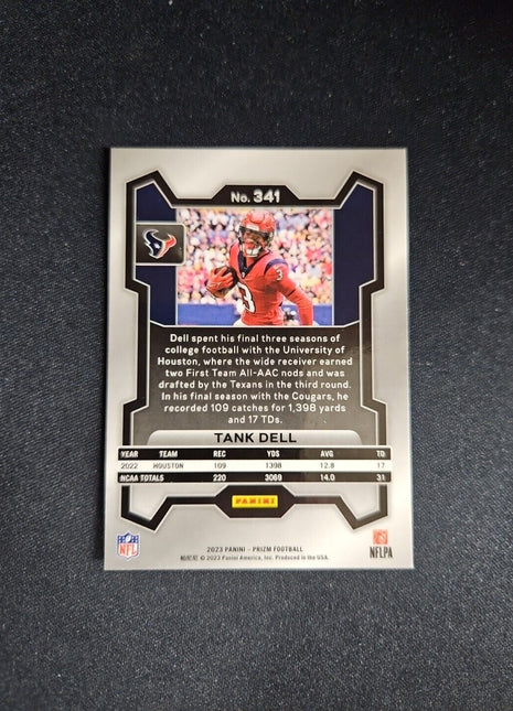 2023 Tank Dell Prizm Rc Rookie #341 Texans