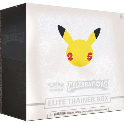 Pokemon Trading Card Games: 25th Anniversary Celebrations Elite Trainer Box