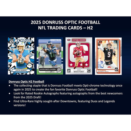 NFL 2025 Panini Donruss Optic Football H2 Hobby Box