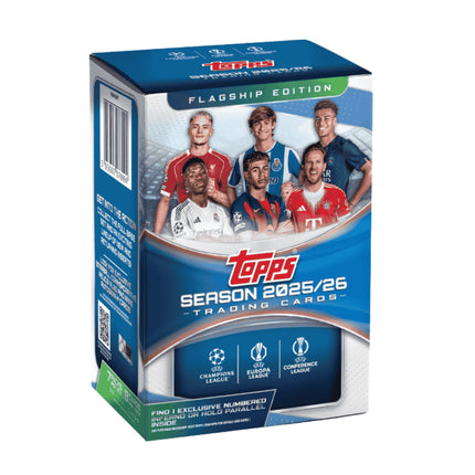 SOCCER 2025-26 Topps UEFA Club Competitions Soccer Blaster Box