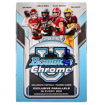 NCAAF 2025 Bowman Chrome University Football Value Box