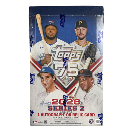MLB 2026 Topps Series 2 Baseball Hobby Box