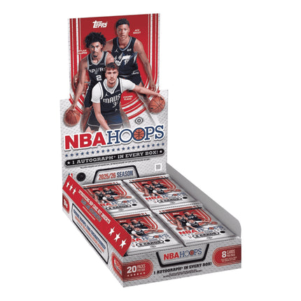 NBA 2025-26 Topps NBA Hoops Basketball Hobby Box