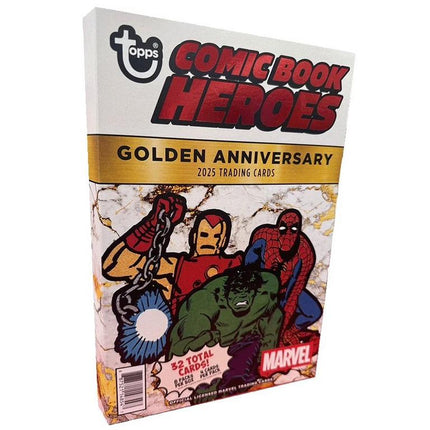 MCU 2025 Topps Marvel Comic Book Heroes Golden Anniversary Trading Card Box