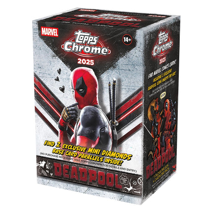 MCU 2025 Topps Chrome Deadpool Value Blaster Box