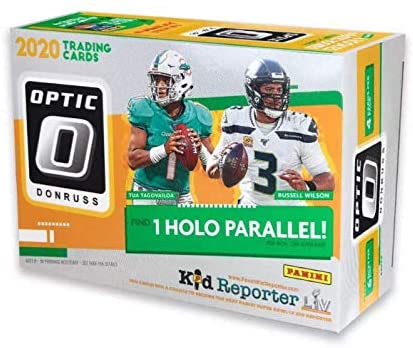 NFL 2020 Donruss Optic Football Blaster Box Pink Parallels