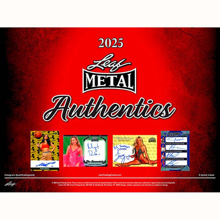 MULTI 2025 Leaf Metal Authentics Multi-Sport Hobby Box