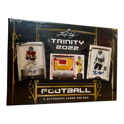 NFL 2022 Leaf Trinity Football Hobby Box