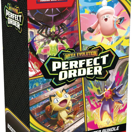 Pokemon Trading Card Game: Mega Evolution Perfect Order Booster Bundle