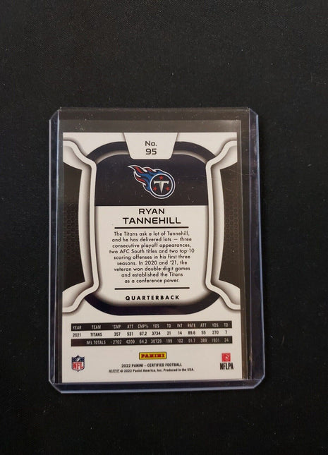 2022 Ryan Tannehill Certified Orange /149 #95 Titans