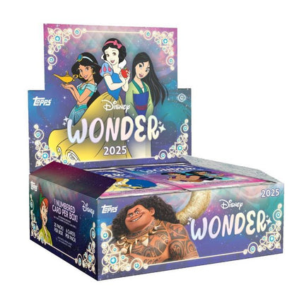 DISNEY 2025 Topps Disney Wonder Hobby Box