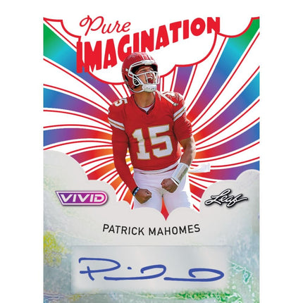 NFL 2025 Leaf Vivid Football Hobby Box