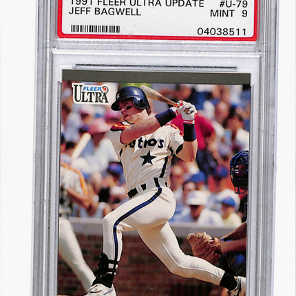 1991 Ultra Update Jeff Bagwell #U-79 PSA 9