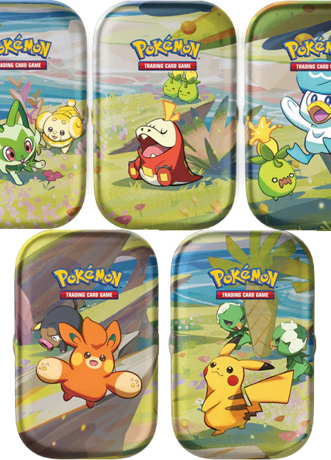 Pokemon Paldea Friends Mini Tin